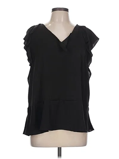Pre-owned Michael Michael Kors Sleeveless Blouse In Black