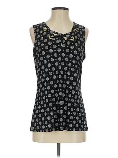 Pre-owned Michael Michael Kors Sleeveless Blouse In Black