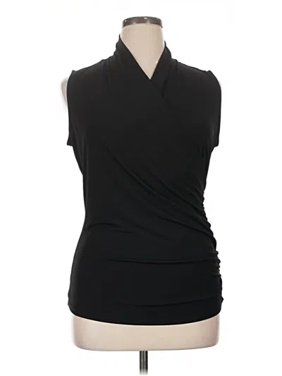 Pre-owned Michael Michael Kors Sleeveless Blouse In Black