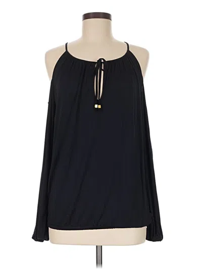 Pre-owned Michael Michael Kors Sleeveless Blouse In Black
