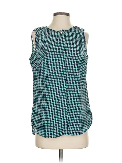 Pre-owned Michael Michael Kors Sleeveless Blouse In Blue