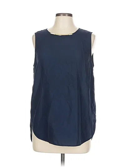Pre-owned Michael Michael Kors Sleeveless Blouse In Blue