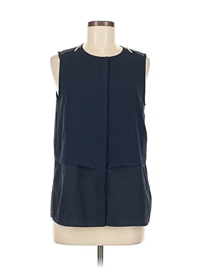 Pre-owned Michael Michael Kors Sleeveless Blouse In Blue