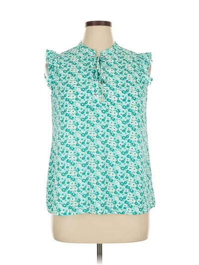 Pre-owned Michael Michael Kors Sleeveless Blouse In Blue
