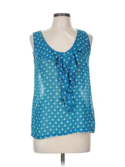Pre-owned Michael Michael Kors Sleeveless Blouse In Blue