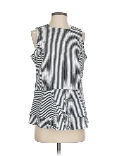 Pre-owned Michael Michael Kors Sleeveless Blouse In Blue