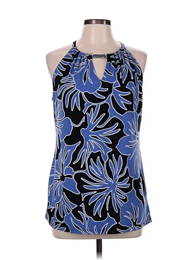 Pre-owned Michael Michael Kors Sleeveless Blouse In Blue