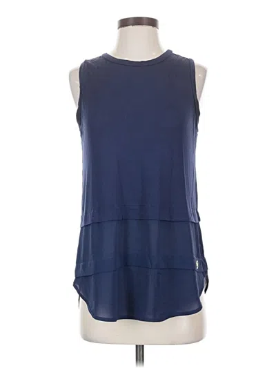 Pre-owned Michael Michael Kors Sleeveless Blouse In Blue