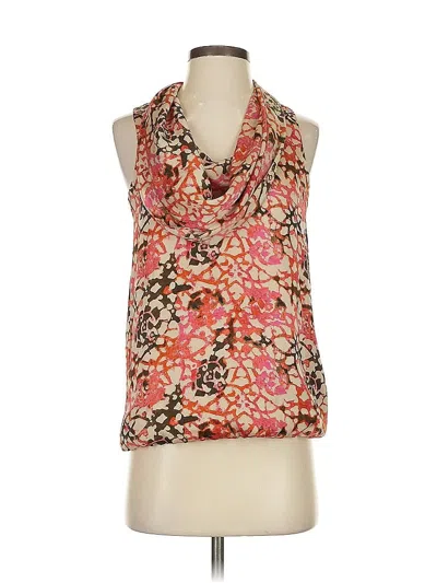 Pre-owned Michael Michael Kors Sleeveless Blouse In Brown
