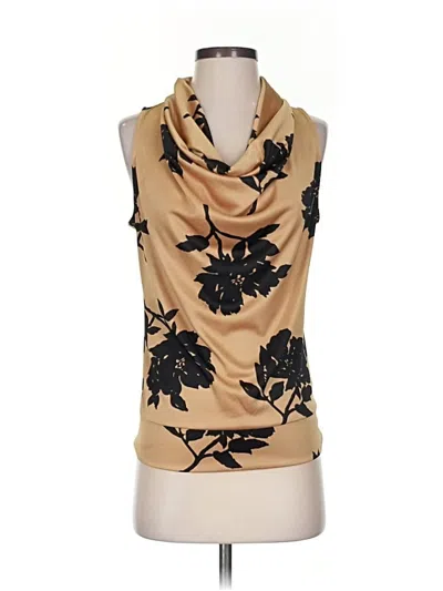 Pre-owned Michael Michael Kors Sleeveless Blouse In Brown