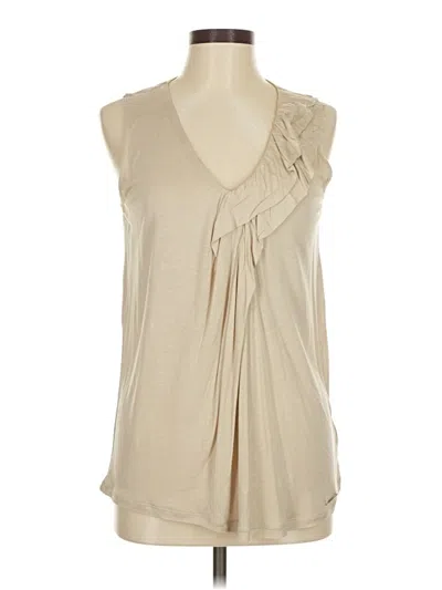 Pre-owned Michael Michael Kors Sleeveless Blouse In Brown