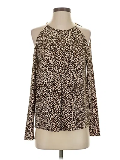 Pre-owned Michael Michael Kors Sleeveless Blouse In Brown
