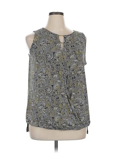 Pre-owned Michael Michael Kors Sleeveless Blouse In Gray