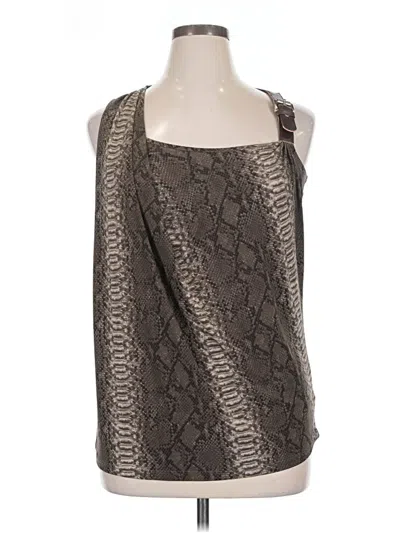 Pre-owned Michael Michael Kors Sleeveless Blouse In Gray