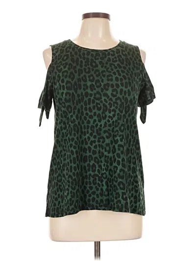 Pre-owned Michael Michael Kors Sleeveless Blouse In Green