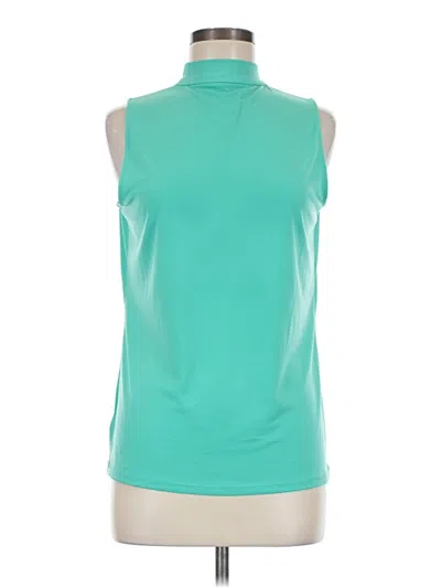 Pre-owned Michael Michael Kors Sleeveless Blouse In Green