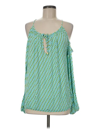 Pre-owned Michael Michael Kors Sleeveless Blouse In Green