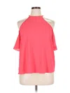 Michael Michael Kors Sleeveless Blouse In Pink