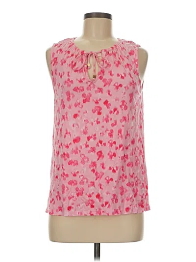 Pre-owned Michael Michael Kors Sleeveless Blouse In Pink