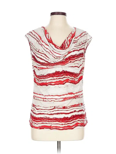 Pre-owned Michael Michael Kors Sleeveless Blouse In Red