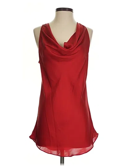 Pre-owned Michael Michael Kors Sleeveless Blouse In Red