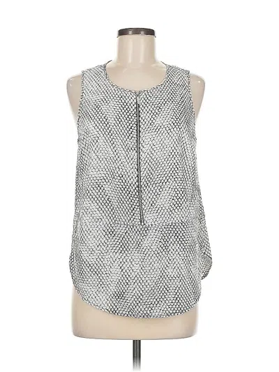 Pre-owned Michael Michael Kors Sleeveless Blouse In Silver