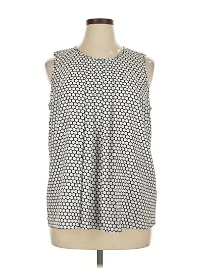 Pre-owned Michael Michael Kors Sleeveless Blouse In Silver