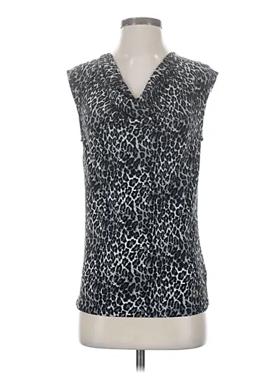 Pre-owned Michael Michael Kors Sleeveless Blouse In Silver