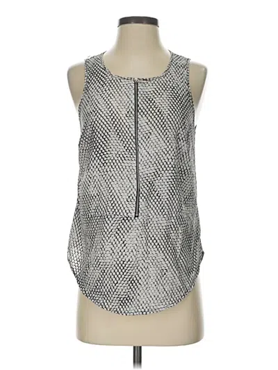Pre-owned Michael Michael Kors Sleeveless Blouse In Silver