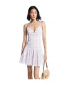 Michael Michael Kors Sangallo Eyelet Mini-dress In White