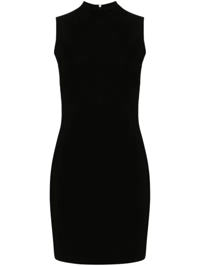 Michael Michael Kors Sleeveless Mini Dress In Schwarz