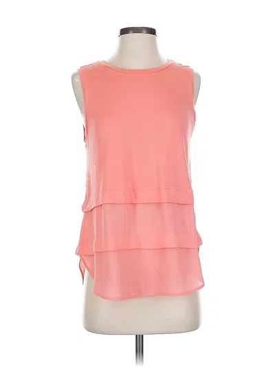 Pre-owned Michael Michael Kors Sleeveless T-shirt In Pink