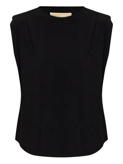 Michael Michael Kors Sleeveless Top In Black