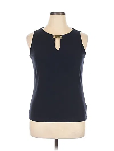 Pre-owned Michael Michael Kors Sleeveless T-shirt In Blue