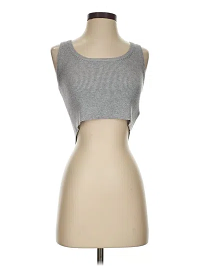 Pre-owned Michael Michael Kors Sleeveless T-shirt In Gray