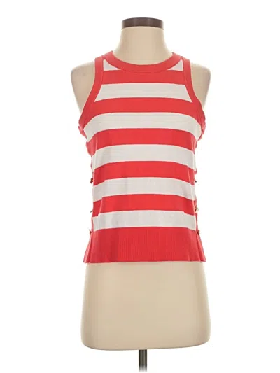Pre-owned Michael Michael Kors Sleeveless T-shirt In Red