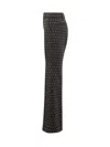 Michael Michael Kors Slim Bootcut Trousers In Black