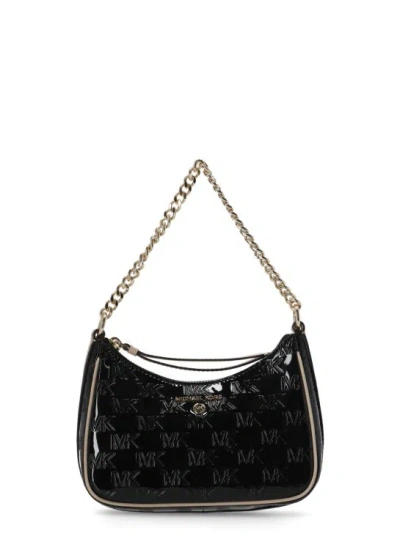 Michael Michael Kors Sm Chain Bag In Black