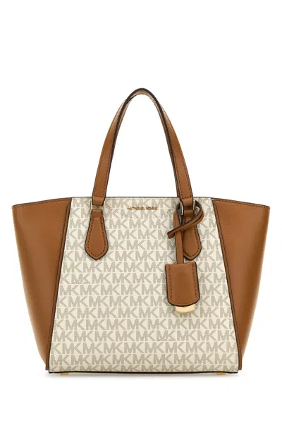 Michael Michael Kors Sm Conv Tz Tote Xbody-tu Nd Michael By Michael Kors Female In Brown