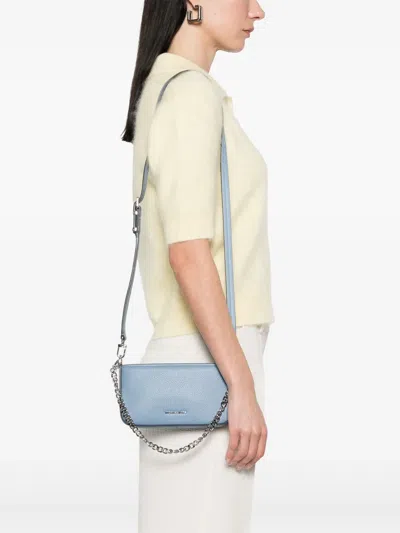 Michael Michael Kors Small Bryant Cross Body Bag In Blue