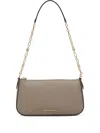 Michael Michael Kors Small Chain-strap Leather Shoulder Bag In Neutral