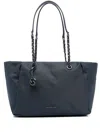 Michael Michael Kors Small Georgia Tote Bag In Blue