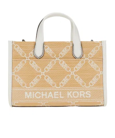 Michael Michael Kors Small Gigi Tote Bag In Nude