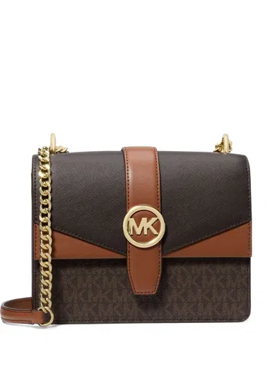 Michael Michael Kors Small Greenwich Cross Body Bag In Pink