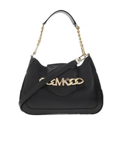 Michael Michael Kors Small Hally Shoulder Bag In Orange