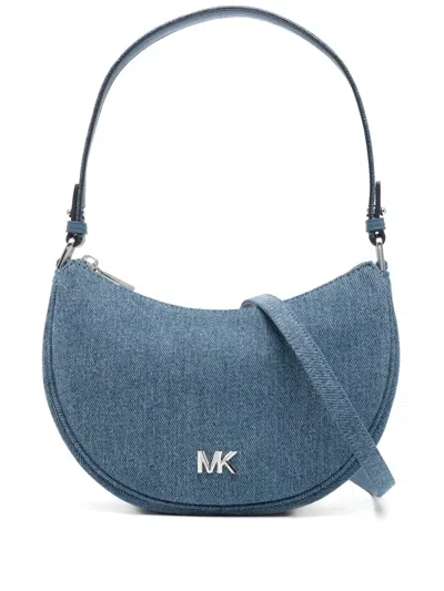 Michael Michael Kors Small Kyla Shoulder Bag In Blue