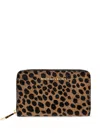 MICHAEL MICHAEL KORS SMALL LEOPARD-PRINT WALLET