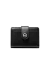Michael Michael Kors Small Mercer Wallet In Black