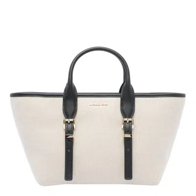 Michael Michael Kors Small Moore Satchel Bag In Black