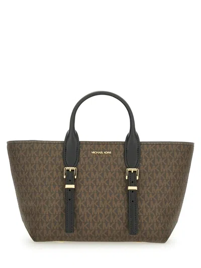 Michael Michael Kors Small Moore Tote Bag In Brown